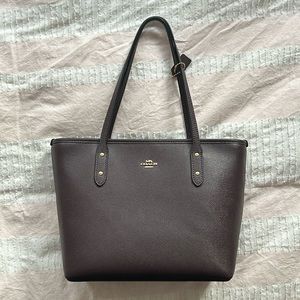 Brand new COACH Mini City Zip Tote Oxblood